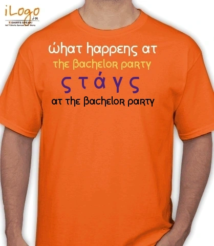 stays-at-the-bachelor-party - T-Shirt