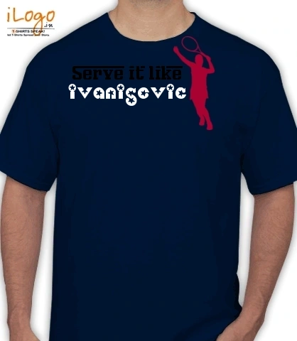 Serve-it-like-ivanisevic - Men's T-Shirt