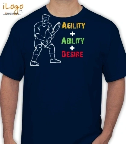 Agility-+-ability-+-desire - Men's T-Shirt