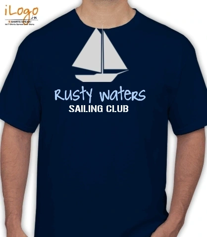 Rusty-Waters-Sailing-Club - Men's T-Shirt