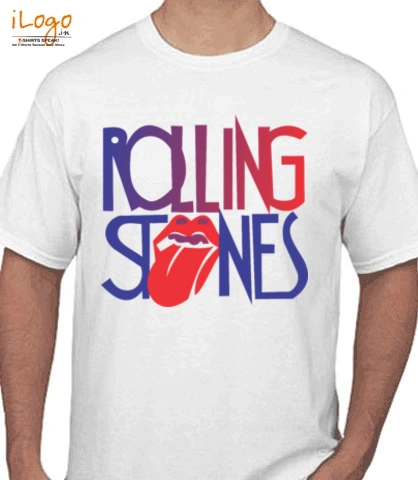 Rolling-Stones-Union-Jack-Girlie - T-Shirt