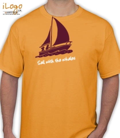 sail-with-the-whales - T-Shirt