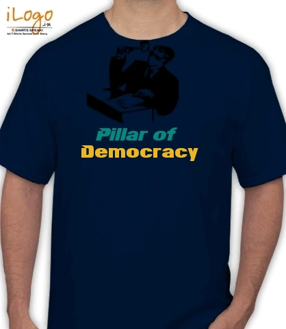 Pillar-of-democracy - Men's T-Shirt