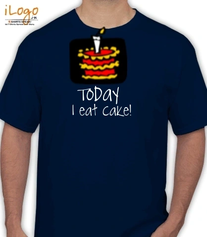 Today-i-wat-cake - Men's T-Shirt