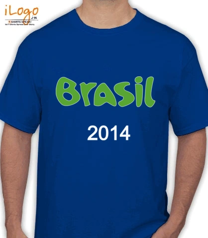 YELLOW-MENS-BRASIL-WORLD-CUP--T-SHIRT - T-Shirt