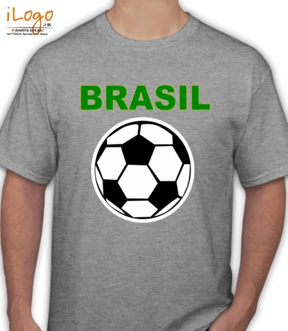 brasil-futebol--tshirt - T-Shirt