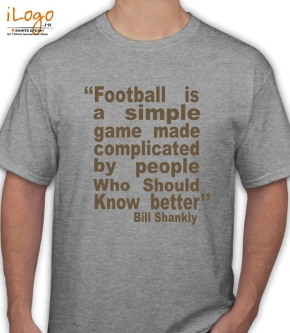 bill-shankly-simple-game-tshirt-design - T-Shirt