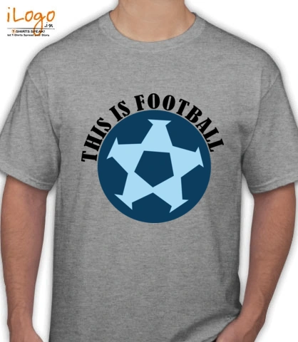 Heather-grey-this-is-football-DG-%D-s-T-Shirts - T-Shirt