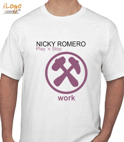 nicky-romero-music-work - T-Shirt