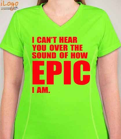 Epic-Funny-T-Shirts BLAKTO Women's Performance T-Shirt India