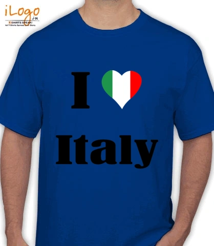 t-shirt-i-love-italy - T-Shirt