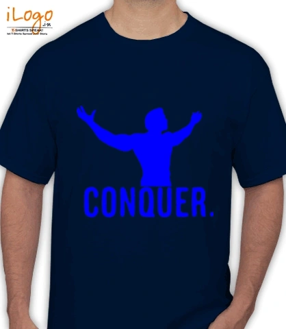 conquer-gym-t-shirt-design - T-Shirt