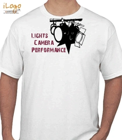 Lights-camera-performance - T-Shirt