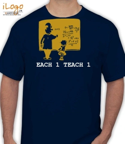 Each--Teach- - Men's T-Shirt