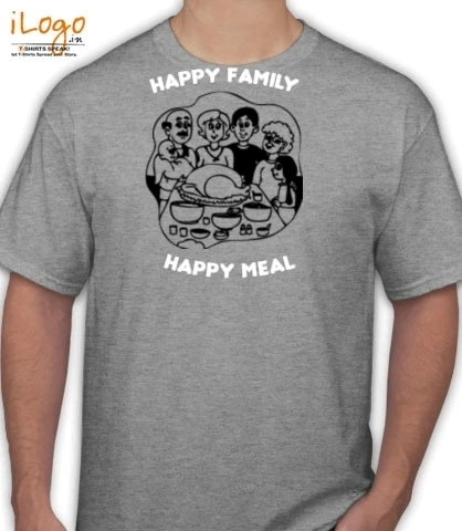 Happy-family-happy-meal - T-Shirt
