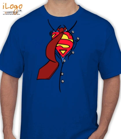 t-shirt-superman-under-white-clark-tee - T-Shirt