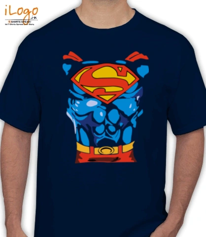 muscle-superman-costume-shirt-t - Men's T-Shirt