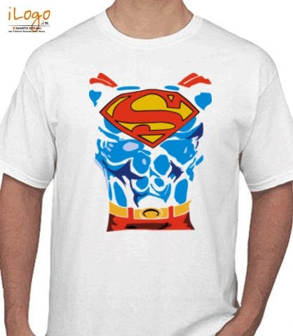 muscle-superman-costume-shirt-t - T-Shirt