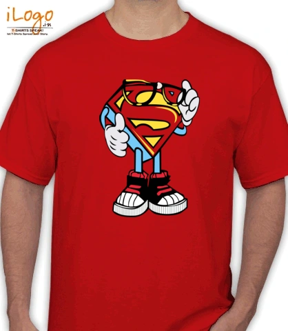 Kidsville-Superman-Red-T-Shirts - T-Shirt