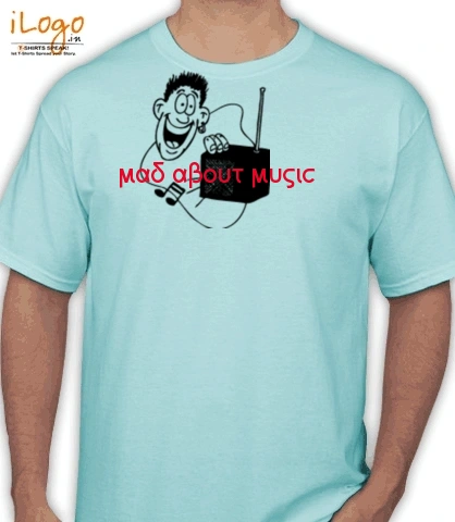 Mad-about-music - T-Shirt