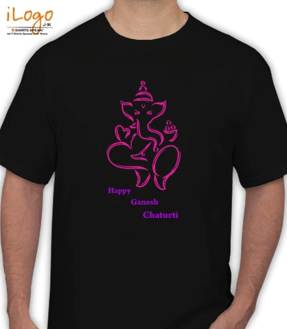 Happy-Ganesh-Chaturthi- - T-Shirt