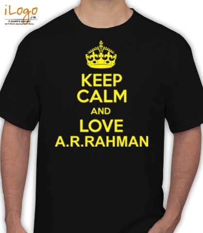 KEEP-CALM-A-R-RAHMAN - T-Shirt
