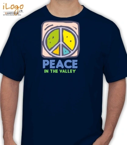 Peace-in-the-valley - Men's T-Shirt
