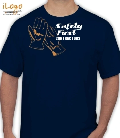 Safety-first-contractors - T-Shirt