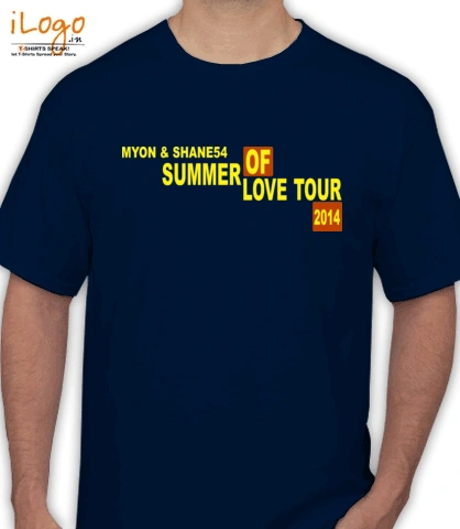 myon-and-shane--summer-of-love-tour- - T-Shirt