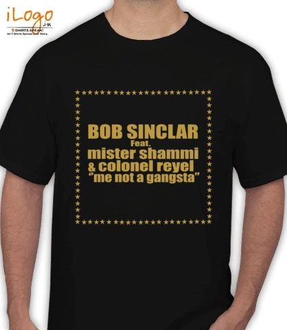 bob-sinclar-mister-shammi - T-Shirt