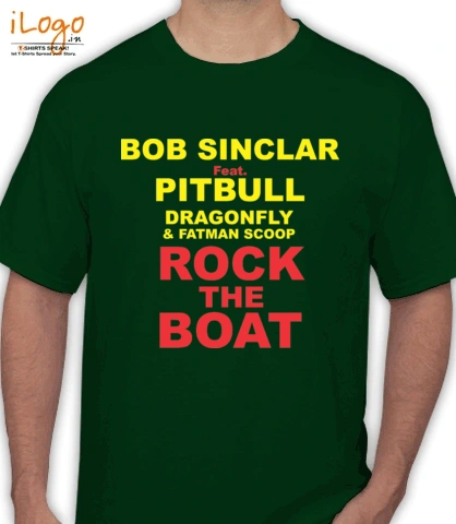 bob-sinclar-rock-the-boat - T-Shirt