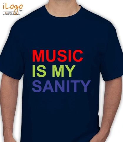 music-is-my-sanity - T-Shirt