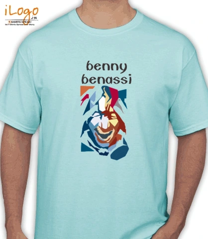 BENNY-BENASSI-AQUA-BLUE - T-Shirt