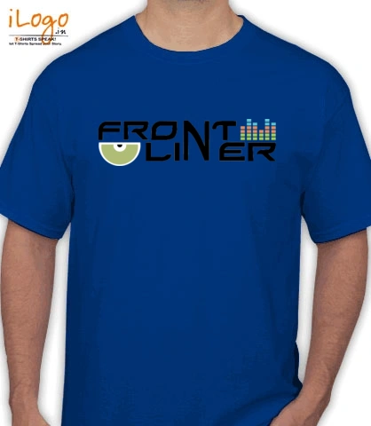 frontliner-blue - T-Shirt
