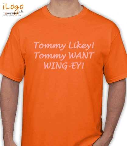 TOMMY-TRASH-wing-ey - T-Shirt