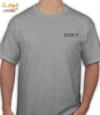 Navy-Gray - T-Shirt