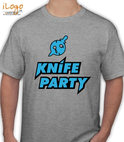 knife-party-blue - T-Shirt