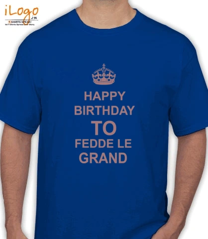 fedde-le-grand-keep-calm - T-Shirt