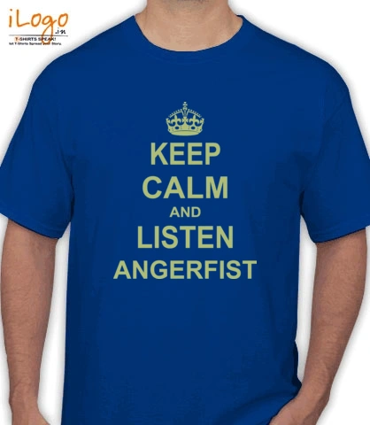 angerfist-keep-calm - T-Shirt