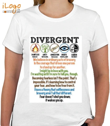 divergent - Kids T-Shirt for girls