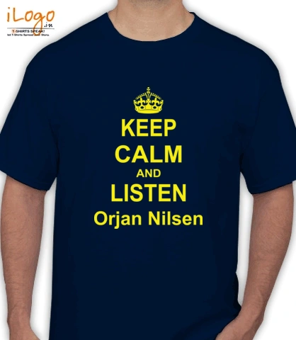 orjan-nilsen-keep-calm - T-Shirt