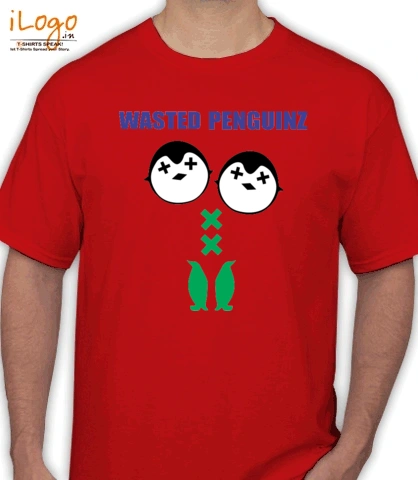 wasted-penguinz-smile - T-Shirt