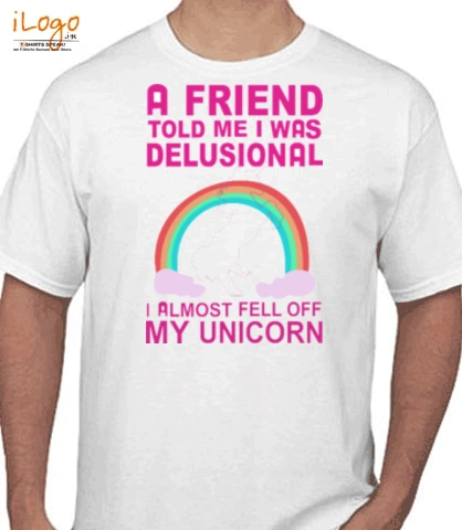 i-almost-fell-off-my-unicorn - T-Shirt