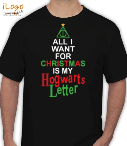 christmas-howarts-letter - T-Shirt