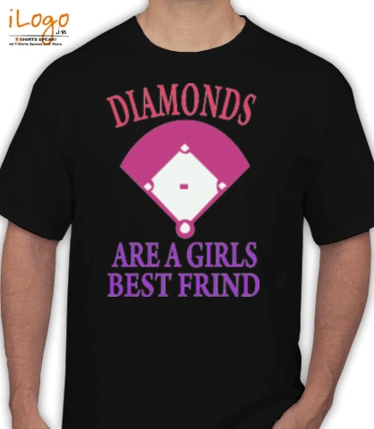 diamonds-are-a-girls-best-friend - T-Shirt