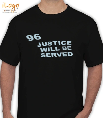 JUSTICE-WILL-BE-SERVED - T-Shirt