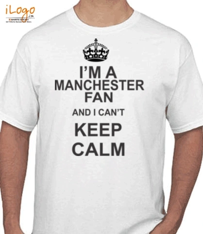 keep-calm-i-am-manchester-united-fan - T-Shirt