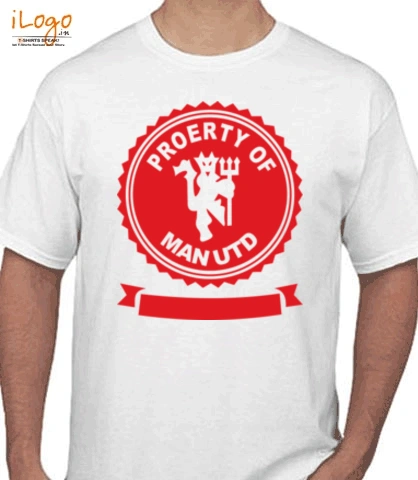 manchester-united-property-t-shirt - T-Shirt