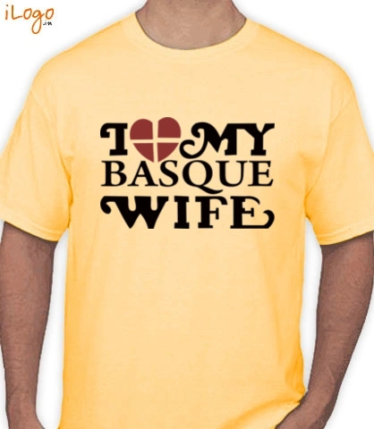 I-LOVE-MY-BASQUE-WIFE - T-Shirt