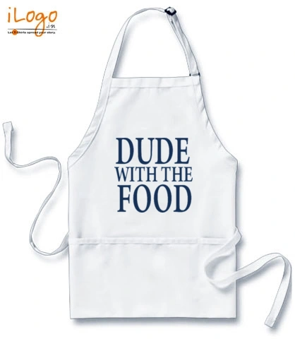 DUDE-WITH-THE-FOOD - Custom Apron